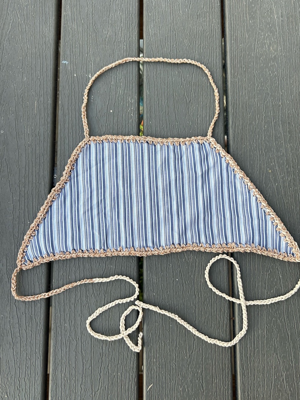 Upcycled festival top